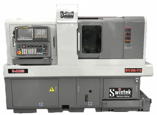 SWISTEK SV26-Y2 Swiss Type Automatic Screw Machines | Swistek Machinery America