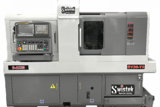 SWISTEK SV26-Y2 Swiss Type Automatic Screw Machines | Swistek Machinery America (1)
